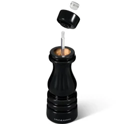 Cole u0026 Mason Cole & Mason London 18cm Beech Wood Salt Mill - Gloss Black