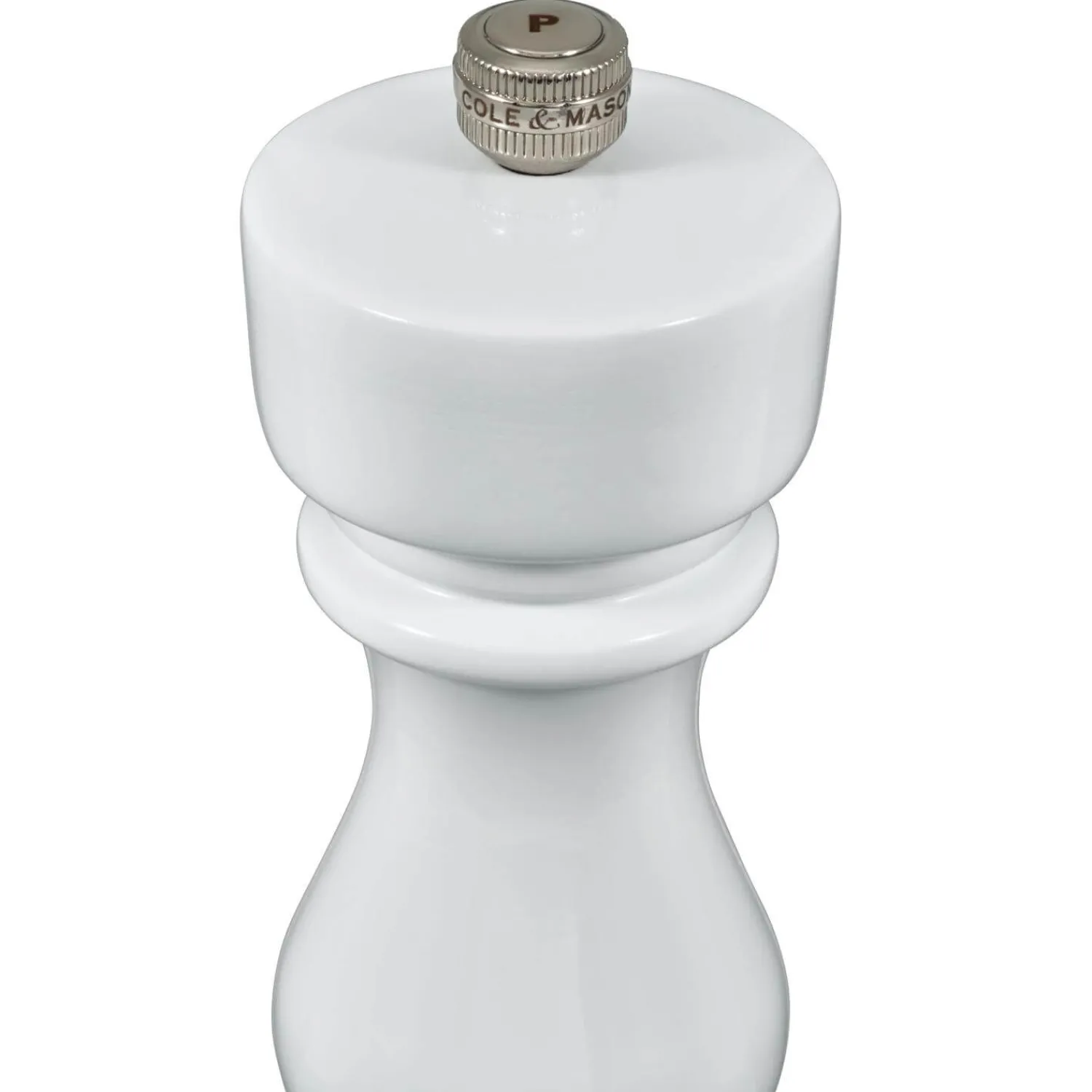 Cole u0026 Mason Cole & Mason London 18cm Beech Wood Pepper Mill - Gloss White
