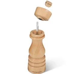 Cole u0026 Mason Cole & Mason London 18cm Beech Wood Salt Mill - Natural Beech