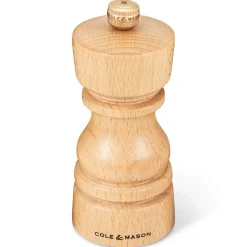 Cole u0026 Mason Cole & Mason London 13cm Beech Wood Salt Mill - Natural Beech