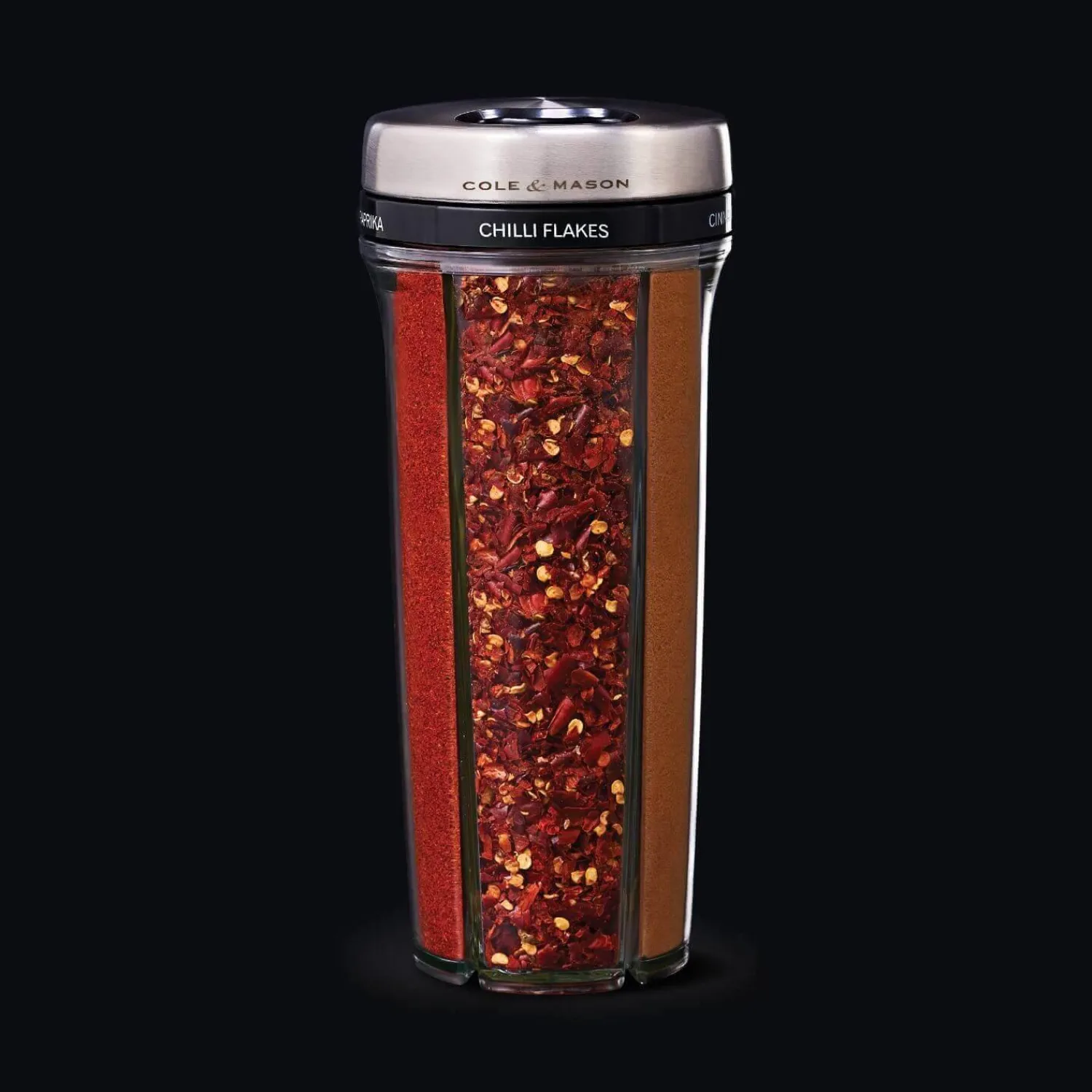 Cole u0026 Mason Cole & Mason Saunderton Spice 20cm Storage Shaker - Filled