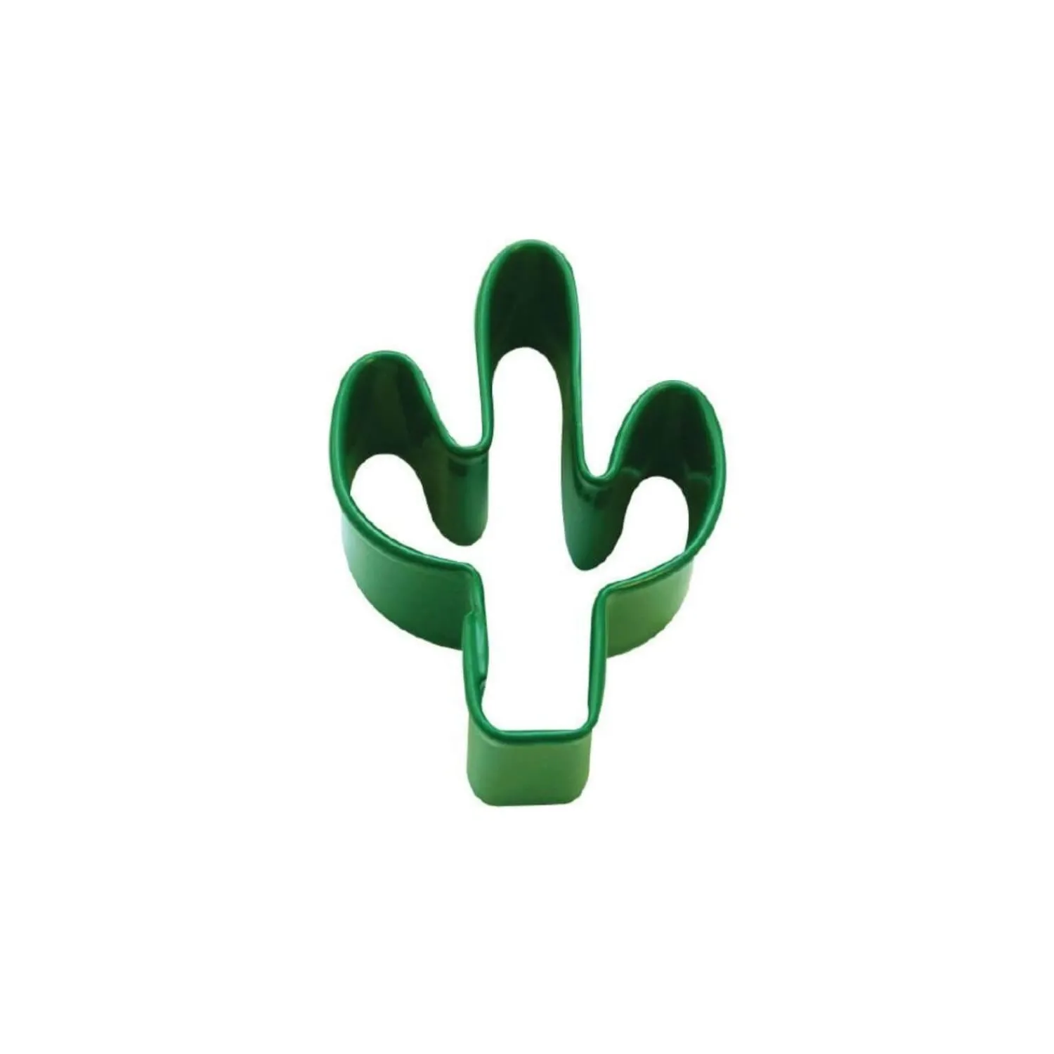 Creative Party Poly-Resin Coated Cookie Cutter Green Mini Cactus