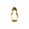 Creative Party Poly-Resin Coated Cookie Cutter Yellow Mini Pineapple