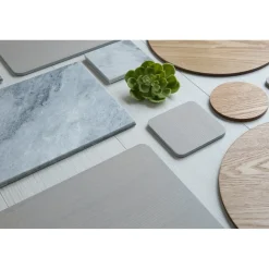Creative Tops Naturals 2 Piece Rectangle Placemat Set - Marble