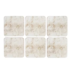 Creative Tops Set Of 6 Premium Coasters - Grey Marble