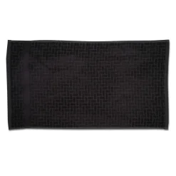 Cuisinart Pack of 2 Antimicrobial Professional Bamboo Sculpted Tea Towel - Charcoal