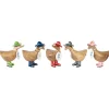 DCUK Duckys Floral Hat & Welly Boots - Assorted