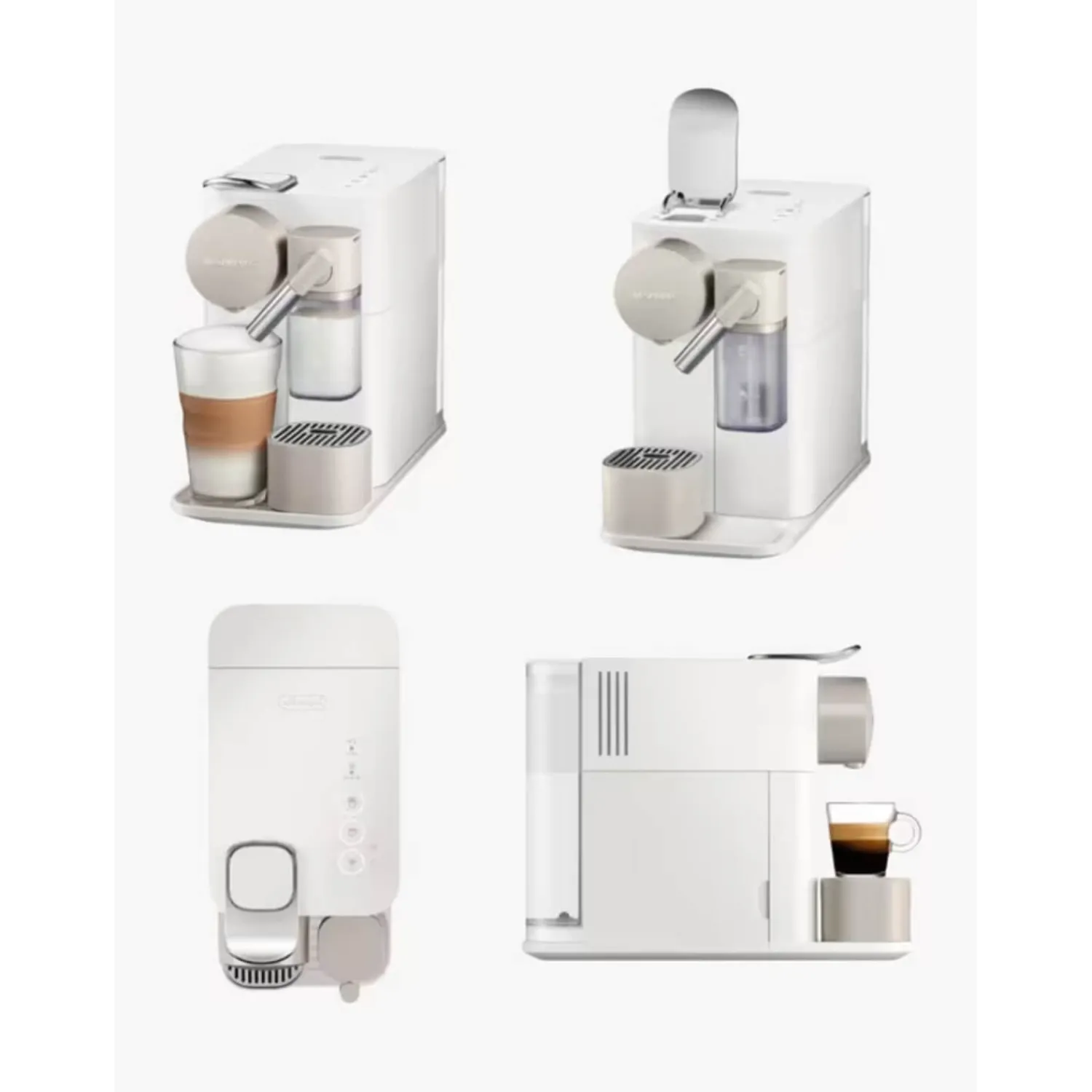De'Longhi De'Longhi EN510.W Nespresso Lattissima One Capsule Espresso Coffee Machine - White