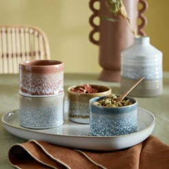 Denby Accents Small Round Pot - Rust