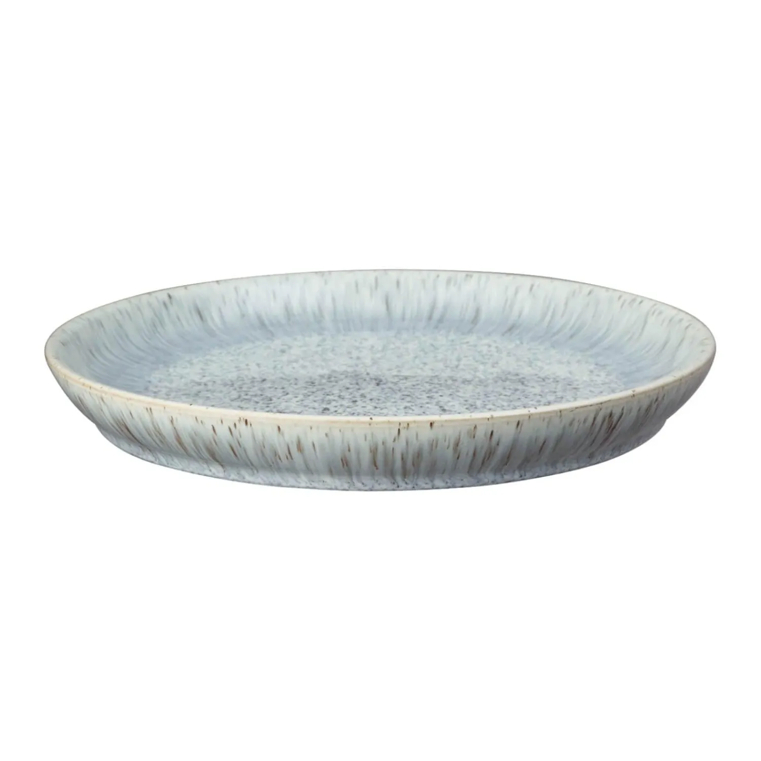 Denby Halo Speckle Coupe Dinner Plate - 26cm