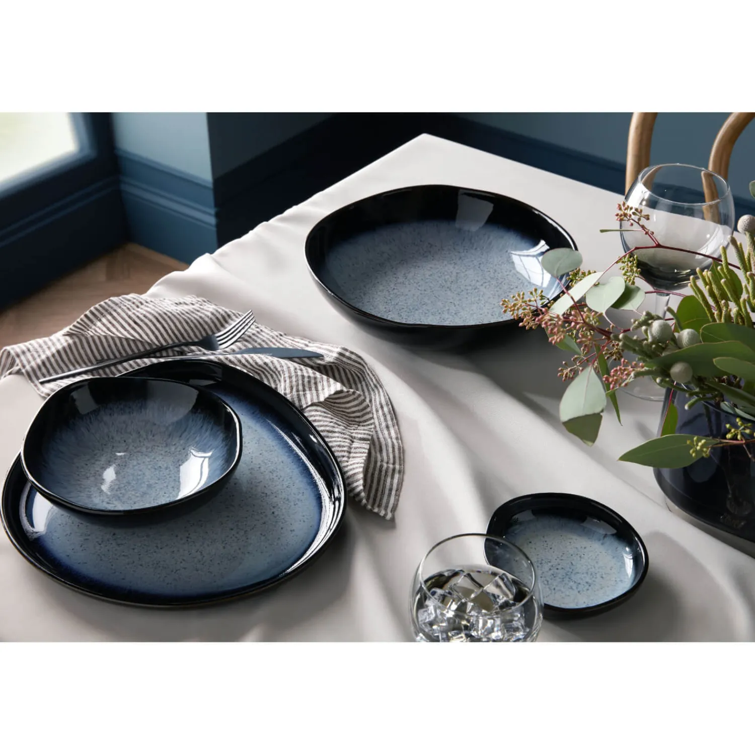 Denby Stoneware 19cm Medium Organic Dish - Halo
