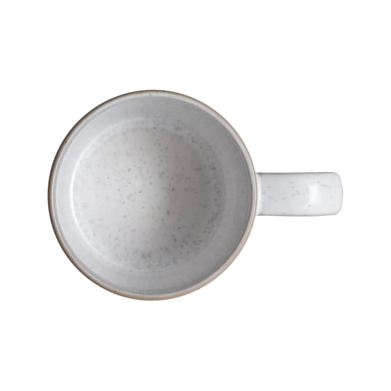 Denby Stoneware Kiln Accents 295ml Small Ridged Mug - Lemon