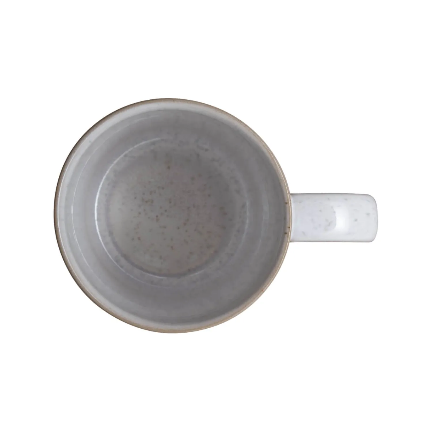 Denby Stoneware Kiln 370ml Ridged Mug - Coral
