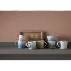 Denby Stoneware 400ml Reactive Mug - Light Blue