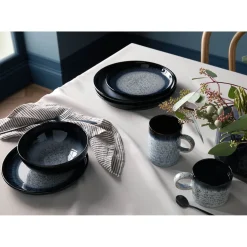 Denby Stoneware 410ml Ridged Mug - Halo