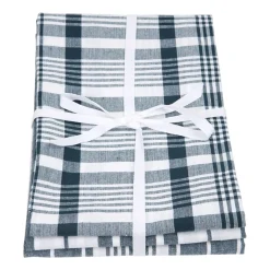 Dexam Love Colour Set of 3 Extra Large Tea Towels - Ink Blue