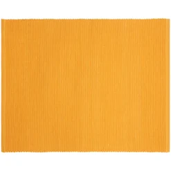 Sintra Dexam 100% Recycled Cotton Spotted Napkin & Placemat Set - Ochre