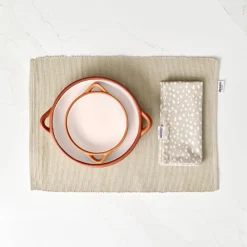 Sintra Dexam Small Glazed Terracotta Tapas Dish - Stone