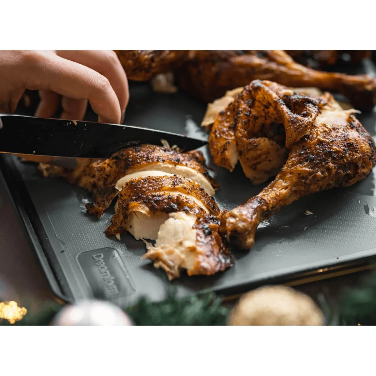 DreamFarm Big Fledge Cutting Board - Grey