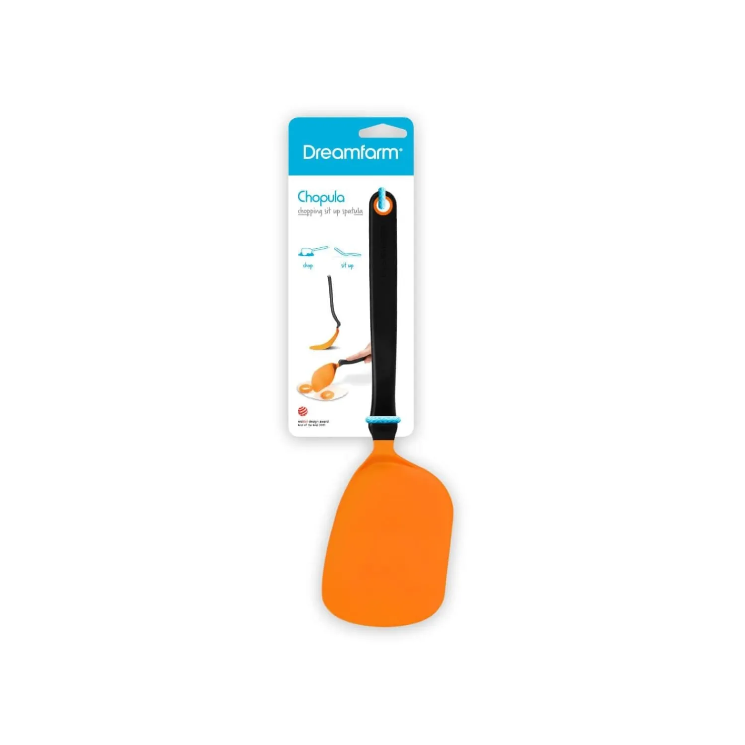 DreamFarm Chopula Nylon Spatula - Orange