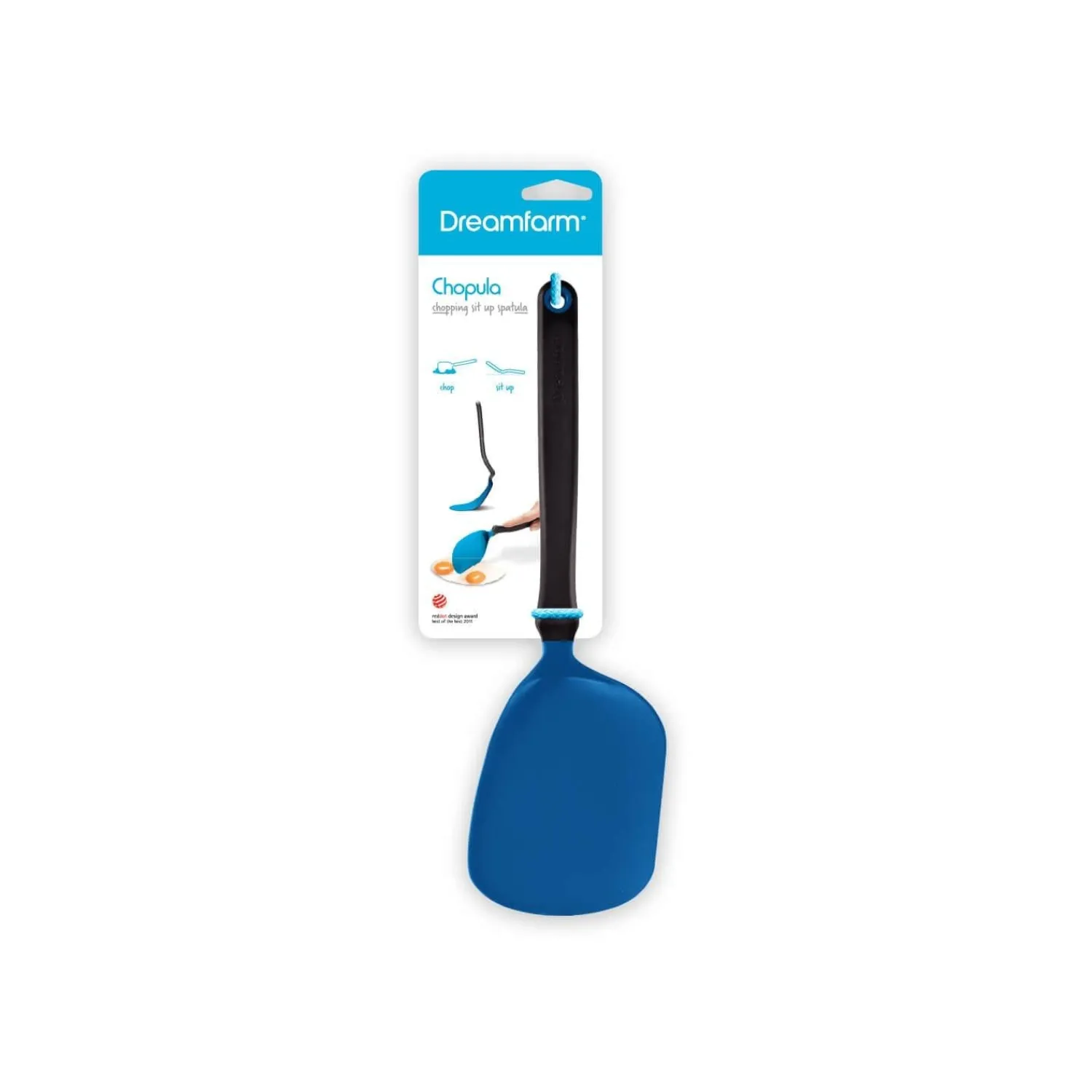 DreamFarm Chopula Nylon Spatula - Classic Blue