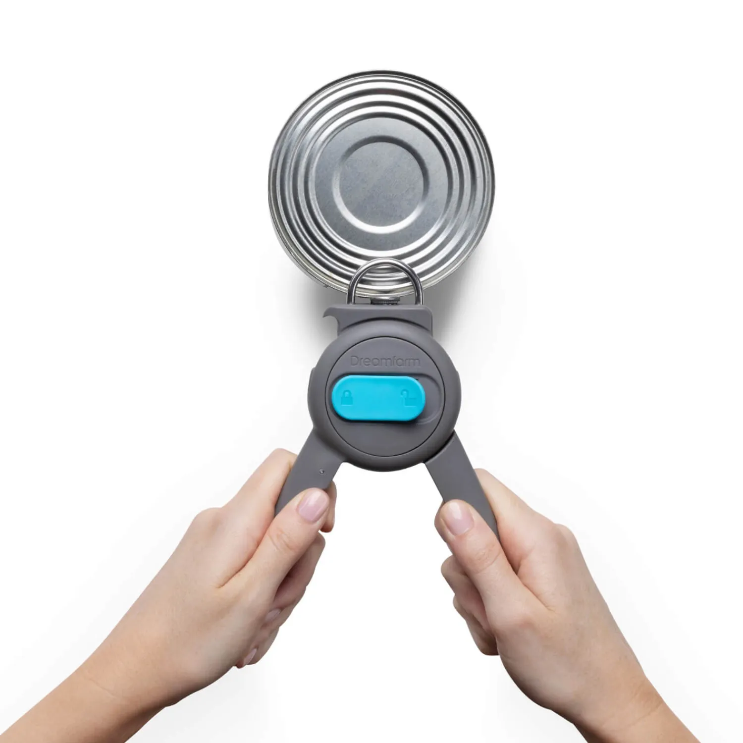 DreamFarm Dopener 3-in-1 Can Opener - Grey