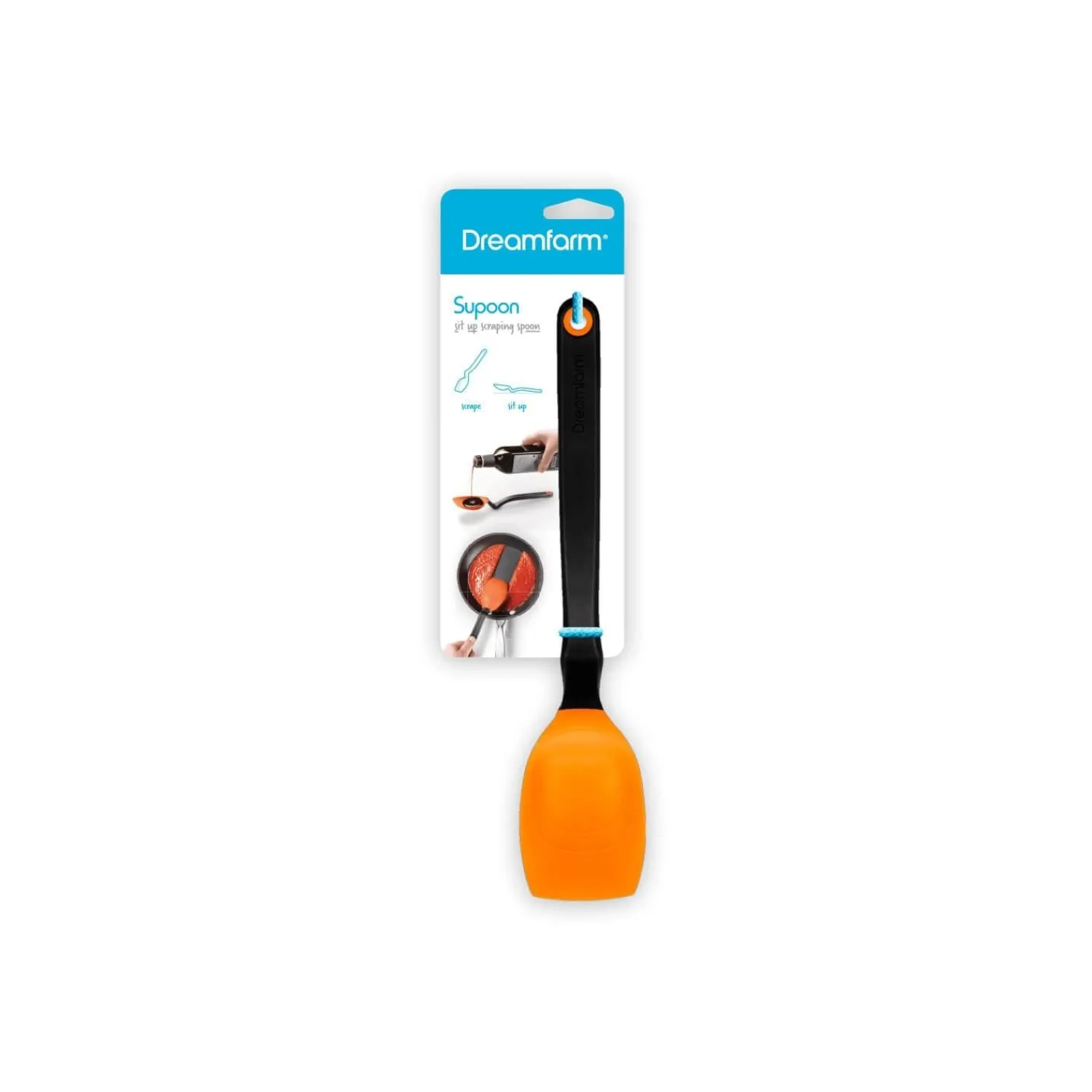 DreamFarm Supoon Measuring & Scraping Spoon - Orange