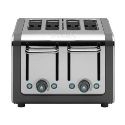 Dualit Architect 1.5 Litre Jug Kettle & 4 Slot Toaster Set - Grey & Stainless Steel