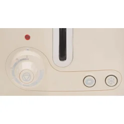 Dualit Lite 26213 2 Slice Toaster - Canvas White & Chrome