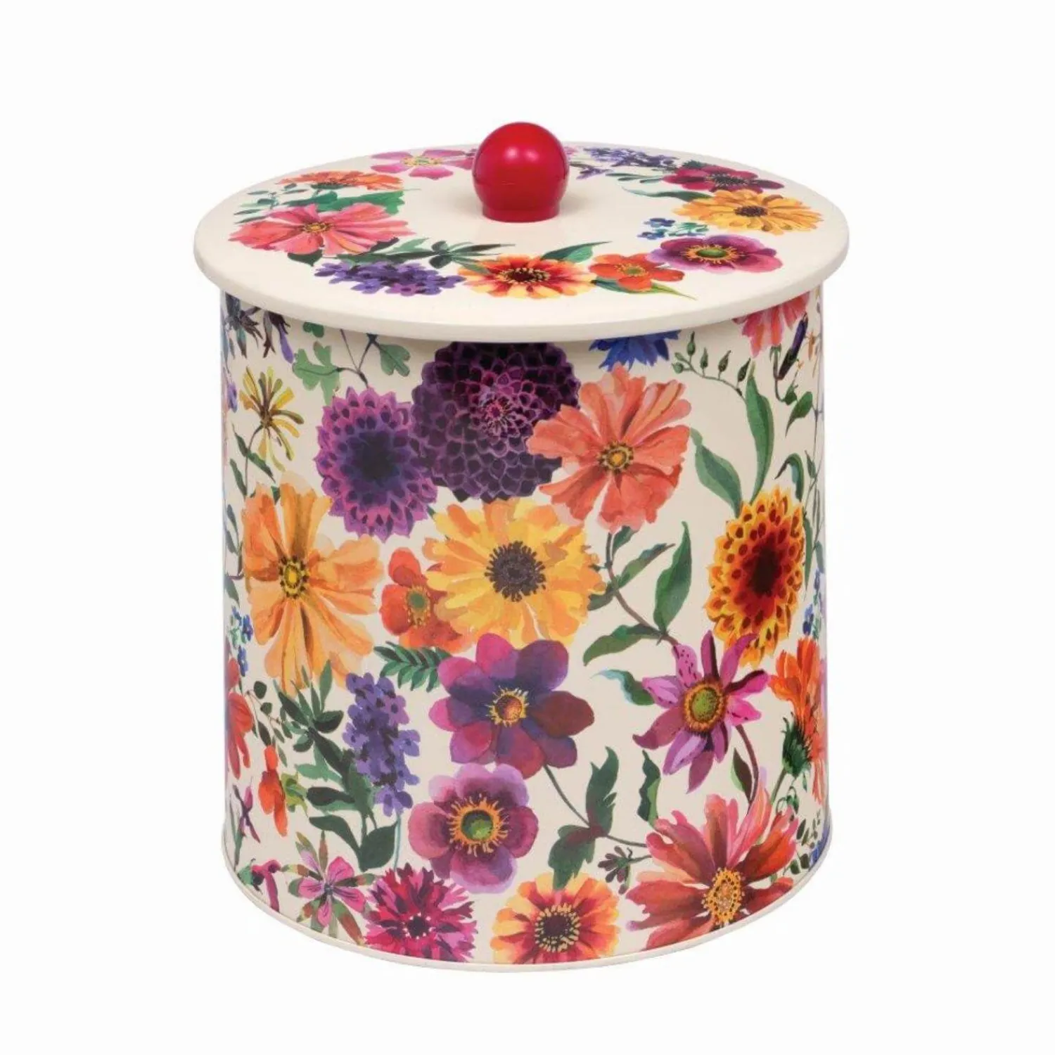 EMMA BRIDGEWATER Biscuit Barrel - Garden Flowers