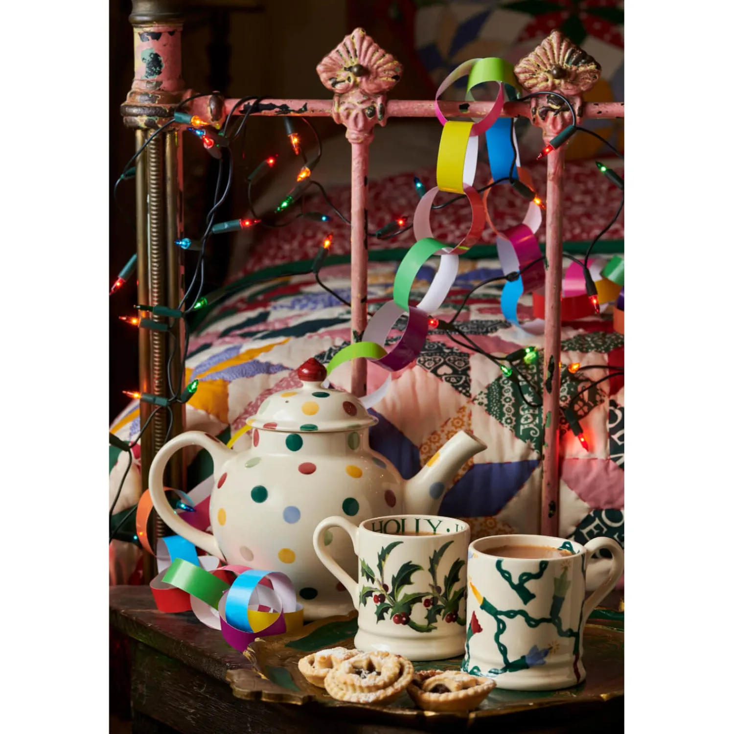 EMMA BRIDGEWATER Cocoa Mug - Fairy Lights