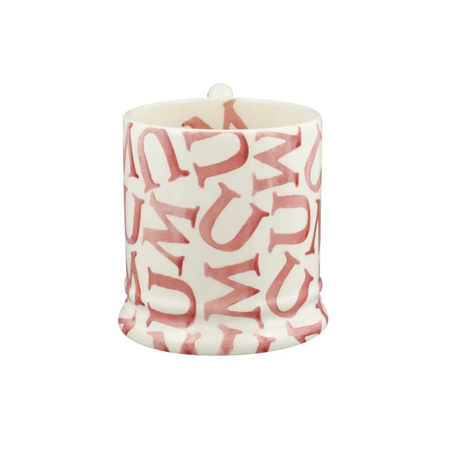 EMMA BRIDGEWATER Half Pint Mug - M.U.M Pink