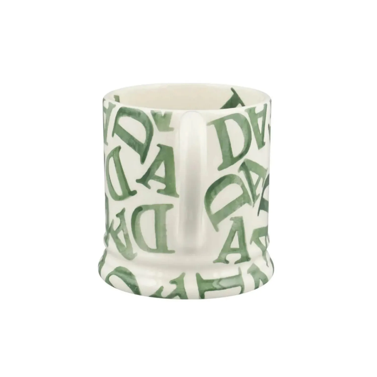 EMMA BRIDGEWATER Half Pint Mug - D.A.D Green