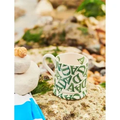 EMMA BRIDGEWATER Half Pint Mug - D.A.D Green