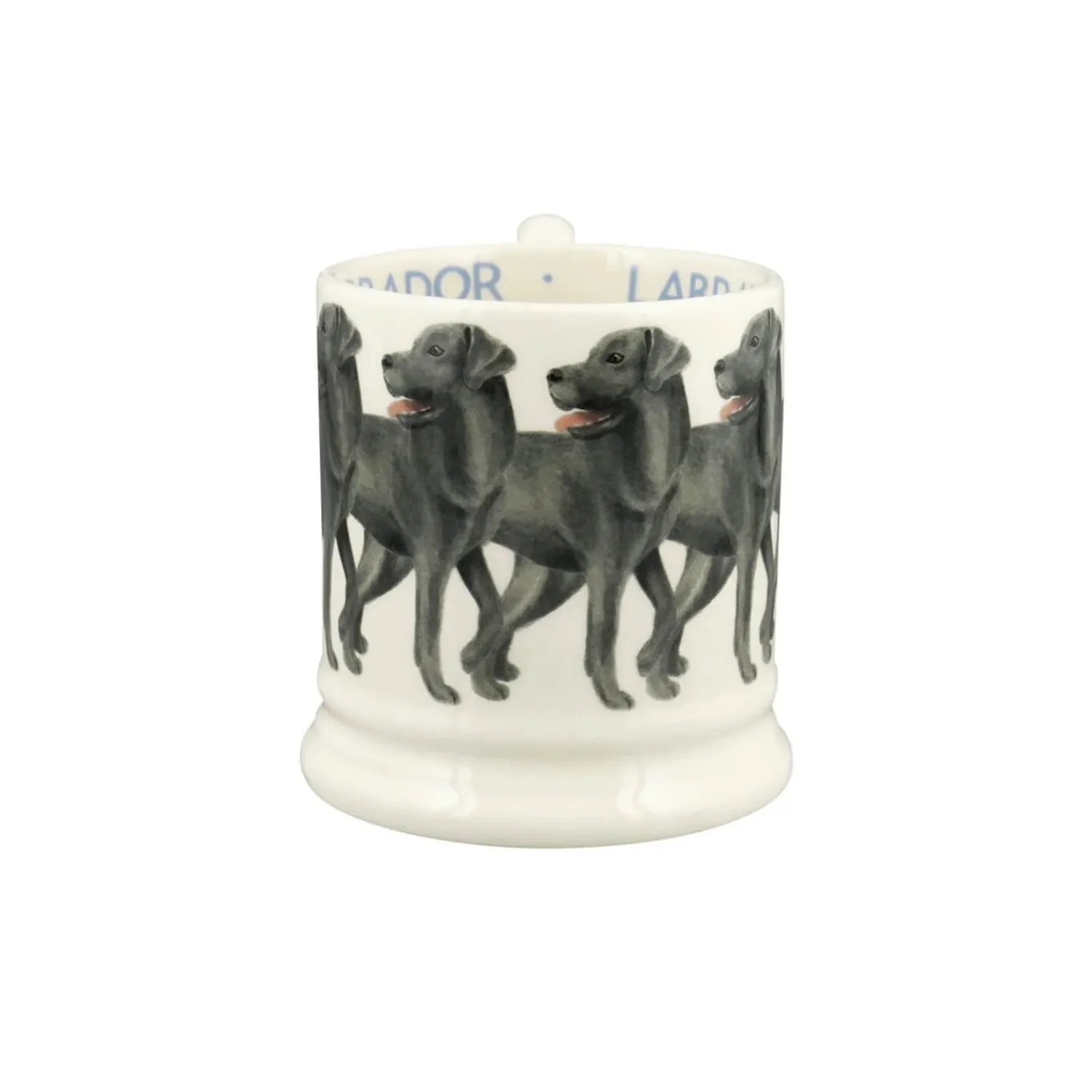 EMMA BRIDGEWATER Half Pint Mug - Black Labradors