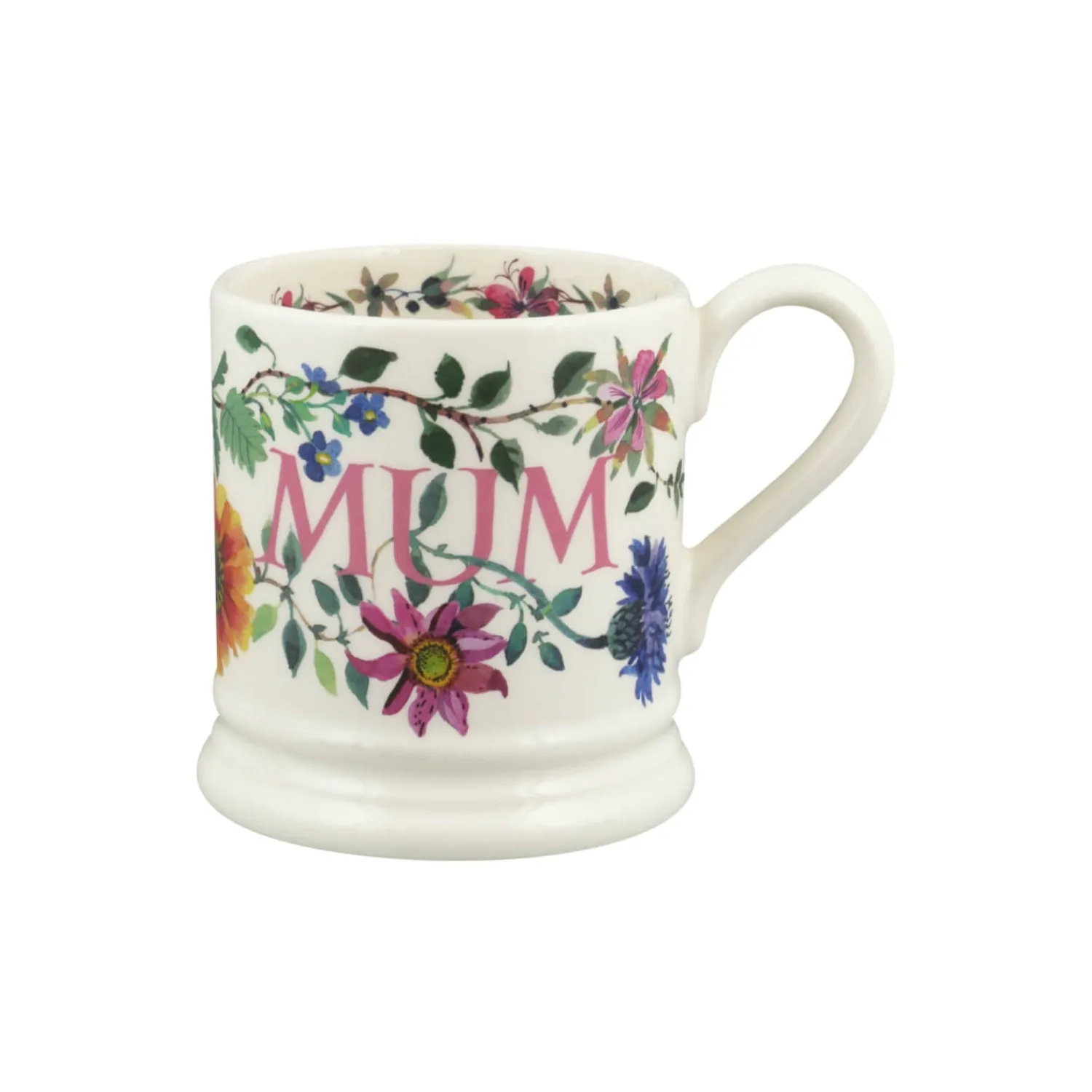 EMMA BRIDGEWATER Half Pint Mug - Garden Flowers - Mum