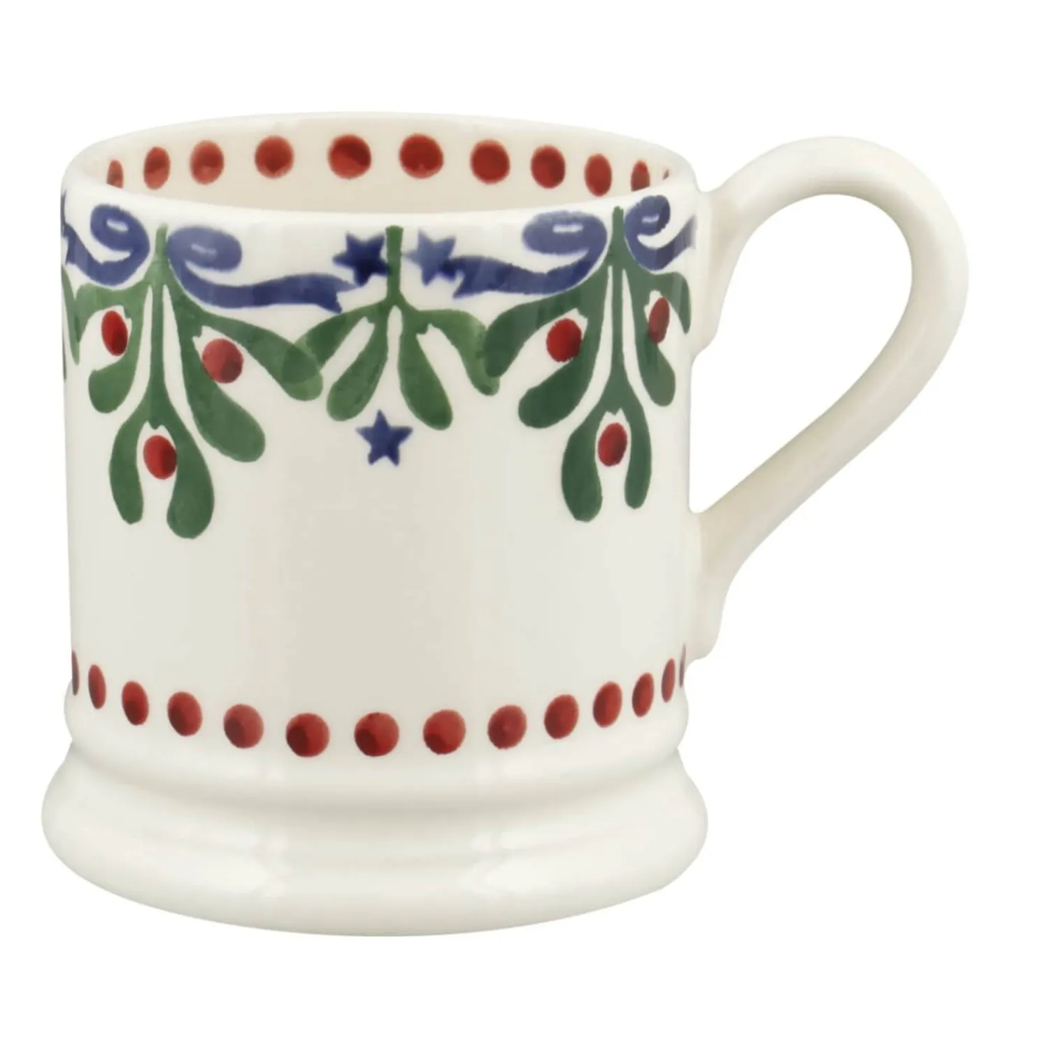 EMMA BRIDGEWATER Half Pint Mug - Mistletoe