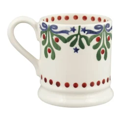 EMMA BRIDGEWATER Half Pint Mug - Mistletoe