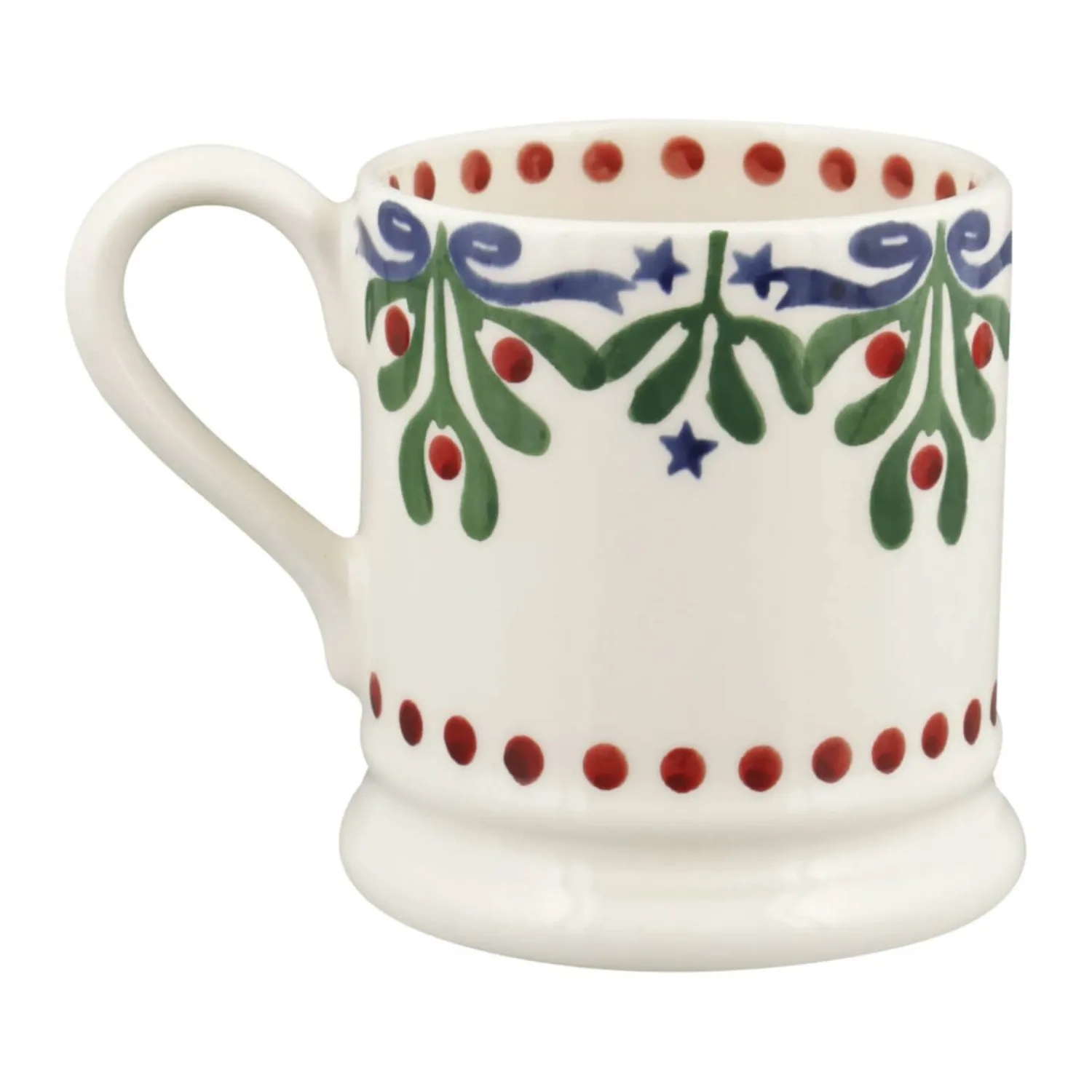 EMMA BRIDGEWATER Half Pint Mug - Mistletoe