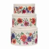 EMMA BRIDGEWATER Set of 3 Round Cake Tins - Garden Flowers
