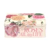 EMMA BRIDGEWATER Toast Deep Rectangular Tin - Rose & Pink
