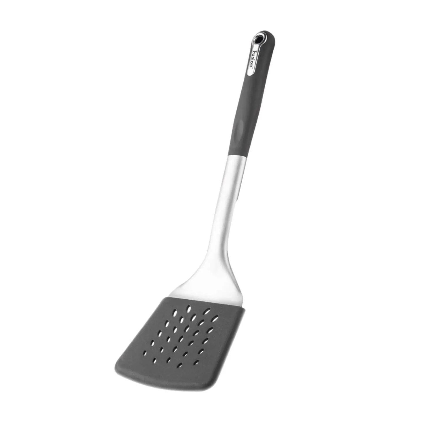 Fusion Stainless Steel Turner With Silicone Cover