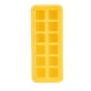 Fusion Twist Silicone Square 12-Cup Ice Cube Tray - Assorted