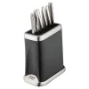 Global Knives Fire-Hi 7 Piece Kitchen Knife Block - Black