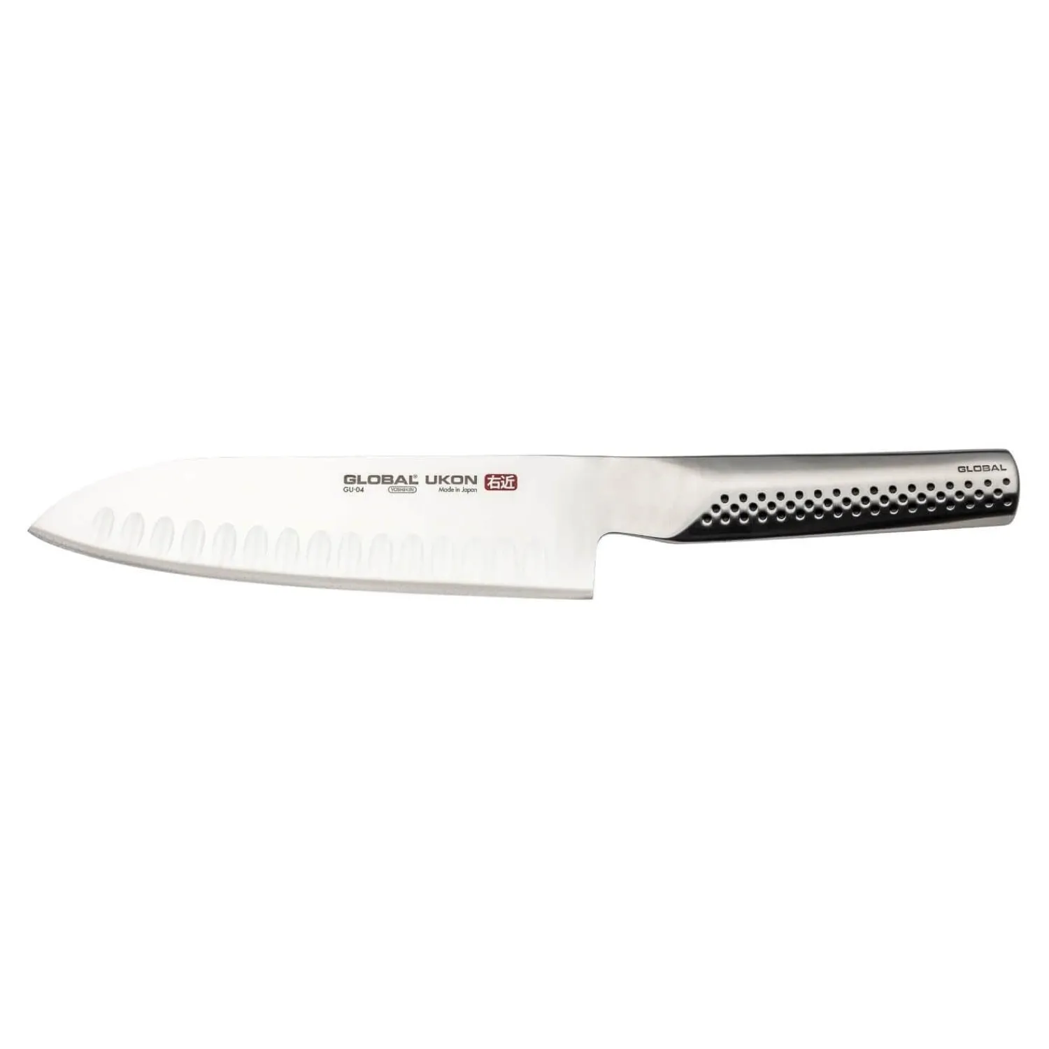 Global Knives Global Ukon GU-04 Fluted Santoku Knife - 18cm