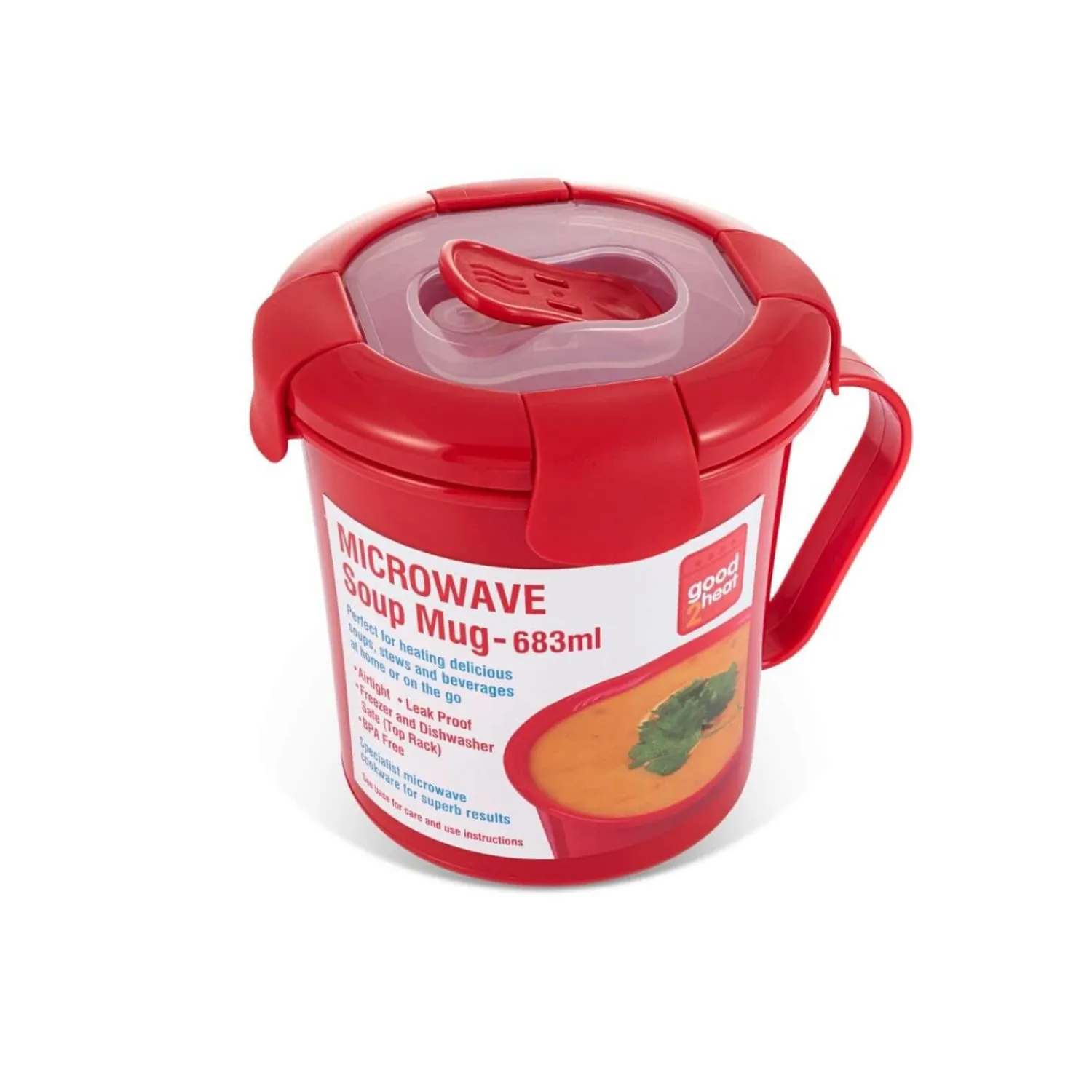 Good2heat Good 2 Heat Soup Mug - Red