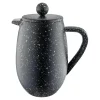 GRUNWERG 3 Cup Cafe Ole Cafetiere - Black Granite