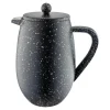 GRUNWERG 8 Cup Cafe Ole Cafetiere - Black Granite