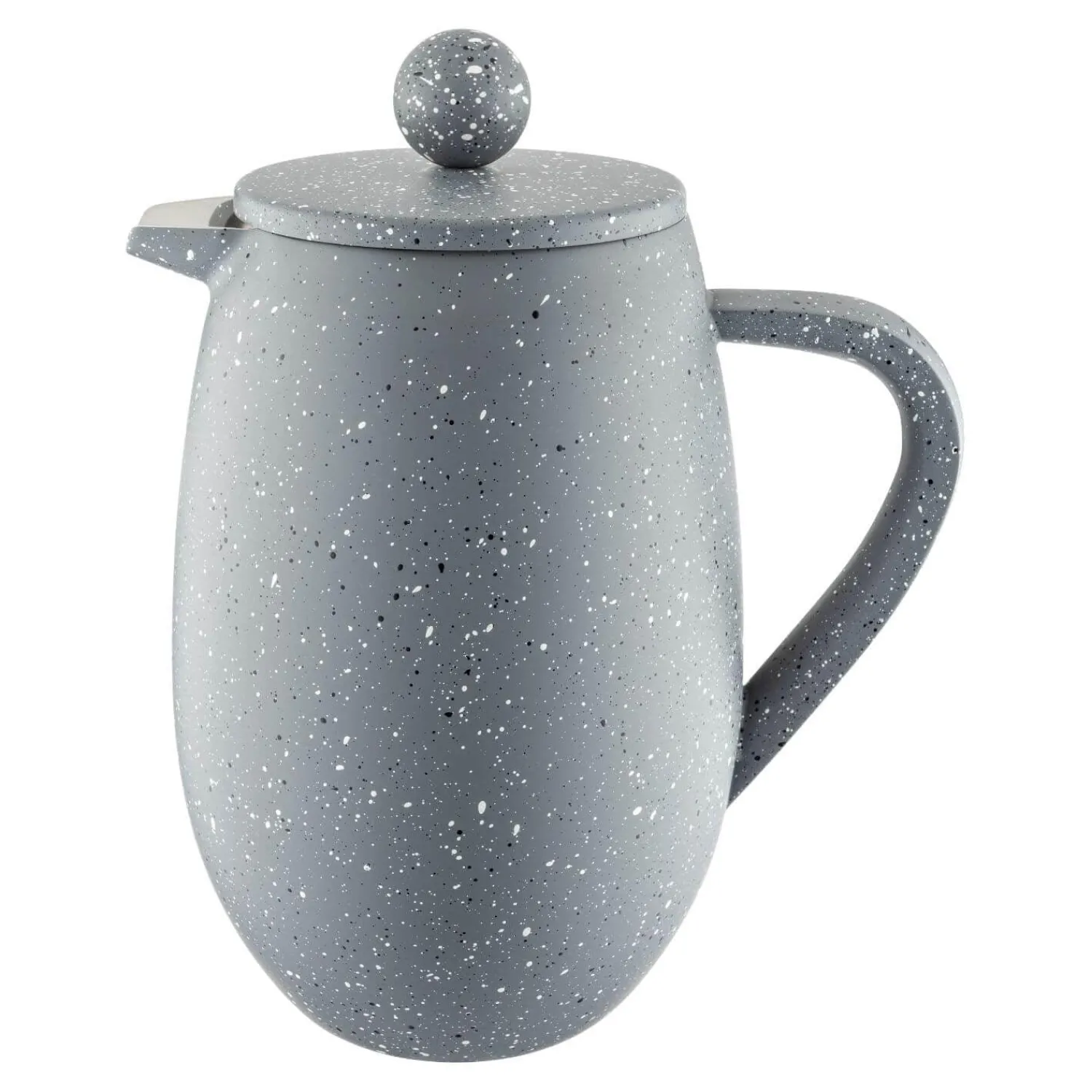 GRUNWERG 3 Cup Cafe Ole Cafetiere - Grey Granite