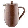 GRUNWERG 8 Cup Cafe Ole Cafetiere - Red Granite